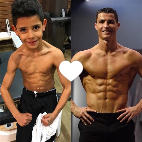 ronaldo jr 6 pack.